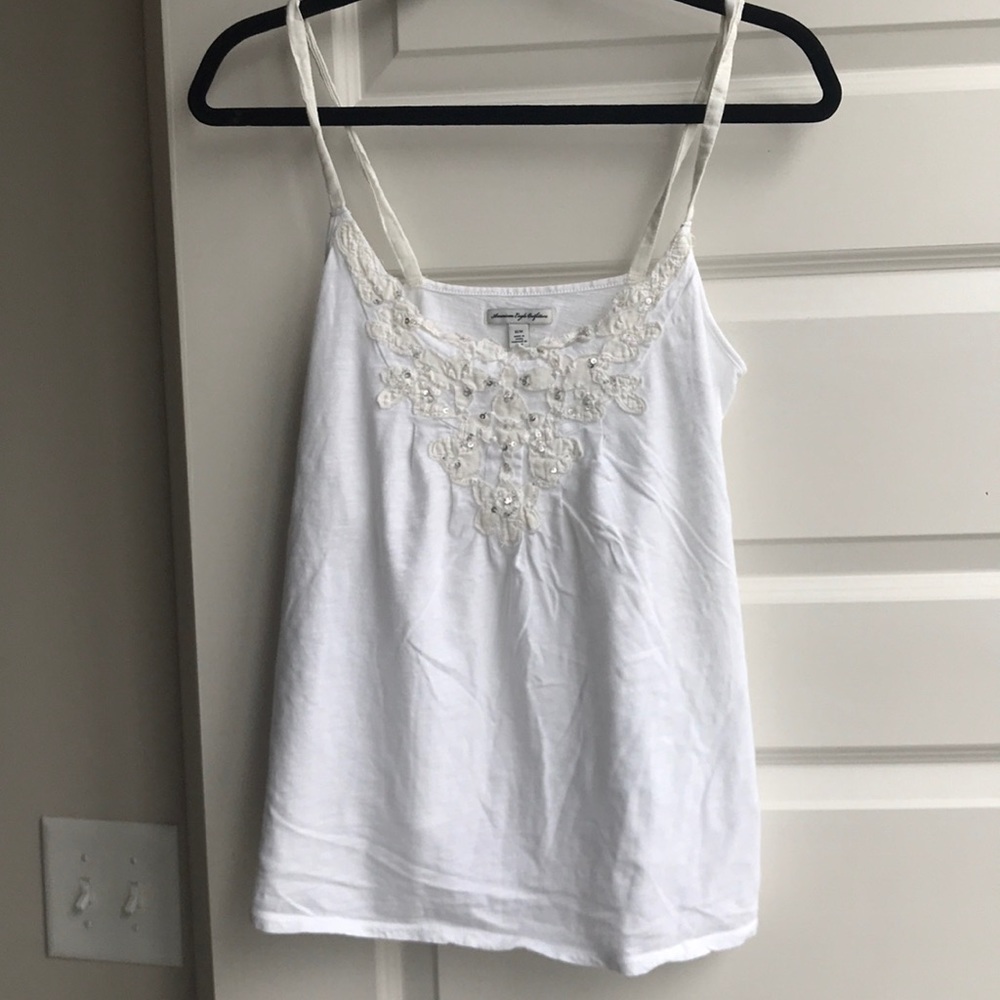 White American Eagle (AE) tank